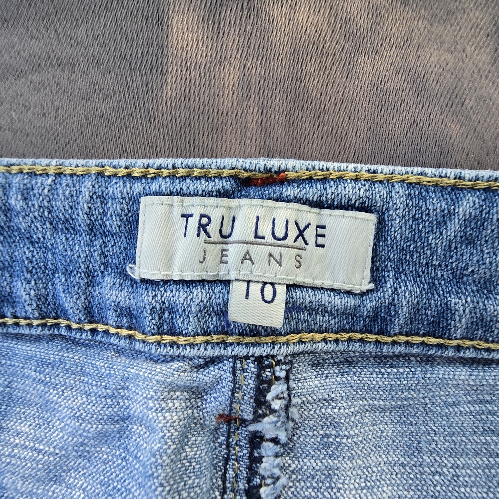 Tru Luxe Jeans Blue Flare & Wide Leg 10 A-17 - Picture 9 of 14